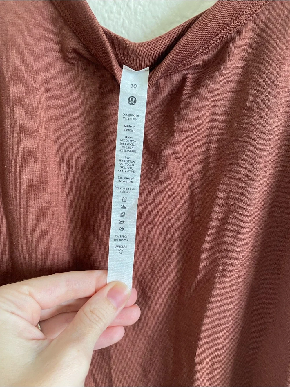 Lululemon Classic-Fit Cotton-Blend Scoop Dress
